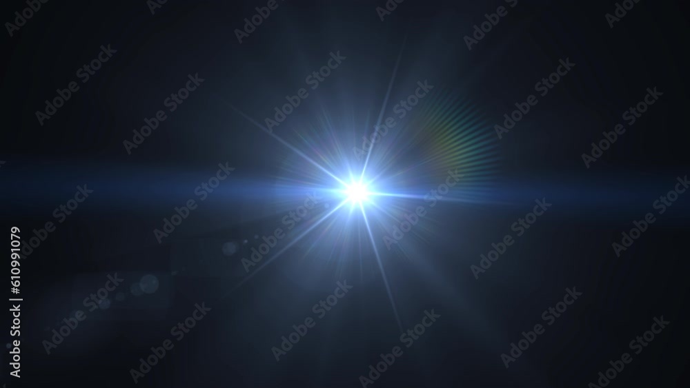 Optical lens flare effect. 4K resolution. Very high quality and realistic.on black background Optical lens flare effect. 4K resolution. Very high quality and realistic.on black background