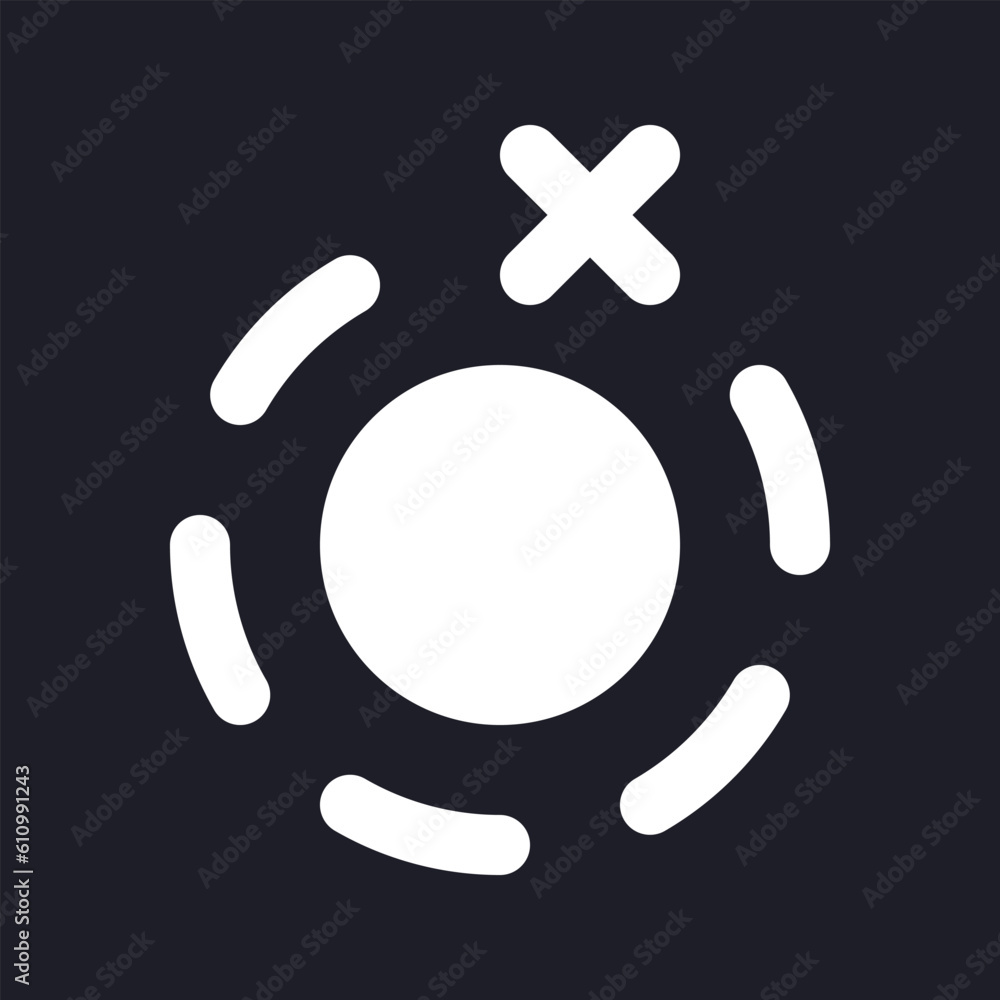 Remove breathe animation white pixel perfect solid ui icon. Video effects editor. Turn off. Silhouette symbol for dark mode. Glyph pictogram on black space for web, mobile. Vector isolated image Remove breathe animation white pixel perfect solid ui icon. Video effects editor. Turn off. Silhouette symbol for dark mode. Glyph pictogram on black space for web, mobile. Vector isolated image