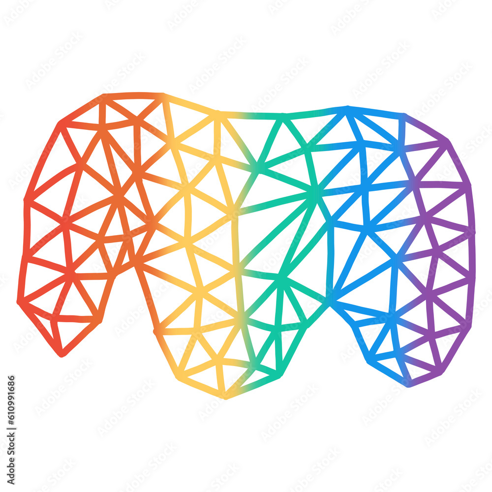 Pride Polygon Organic Shape 