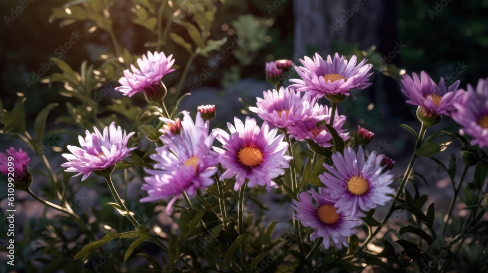 Obraz premium flowers in the garden