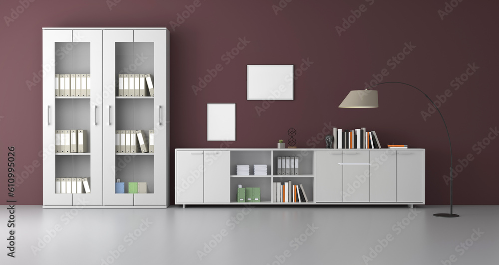 3d render free space interior design . office interior 3d render free space interior design . office interior