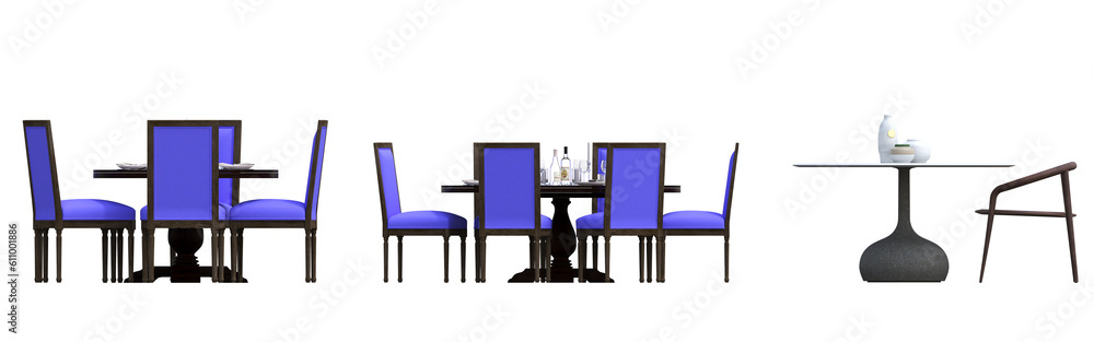 diner table isolated on transparent background, 3D illustration, cg render
diner table isolated on transparent background, 3D illustration, cg render