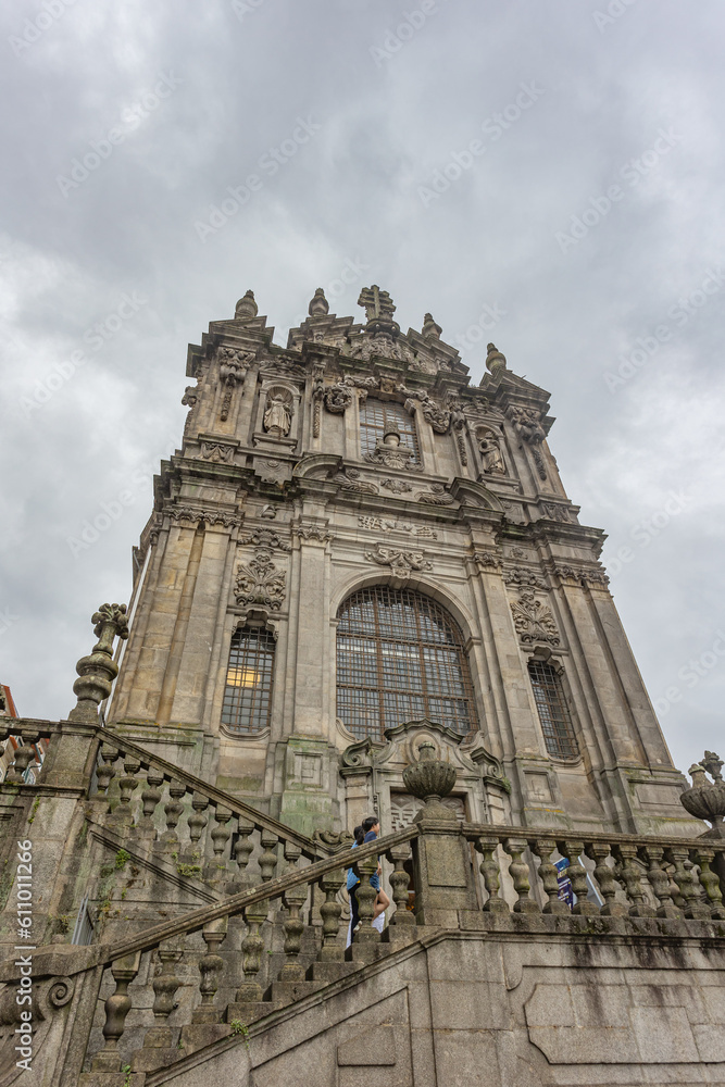 façade de l'église des Clercs (Porto, Portugal)