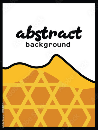 background for your honey bee themed poster