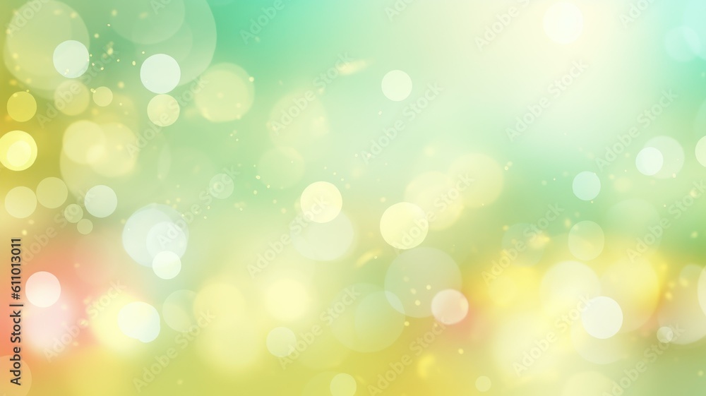 Colorful Gradient Blurry Abstract Background with Bokeh Effect. Generative AI illustration. Colorful Gradient Blurry Abstract Background with Bokeh Effect. Generative AI illustration.