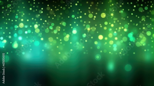 Colorful Gradient Blurry Abstract Background with Bokeh Effect. Generative AI illustration.