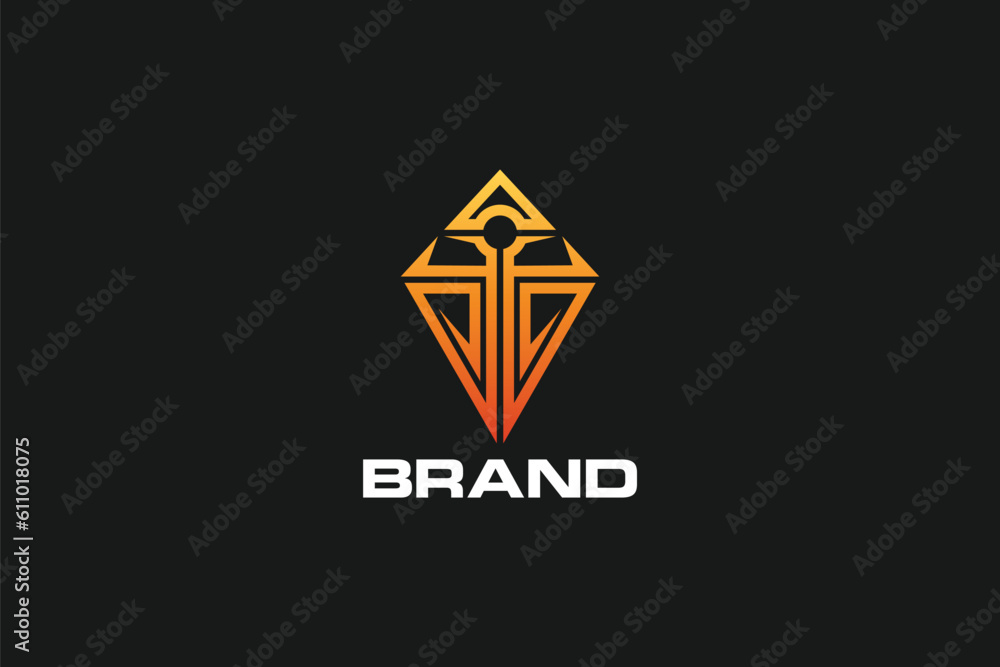 Creative logo design depicting an abstract symbol - Logo Design Template
Creative logo design depicting an abstract symbol - Logo Design Template