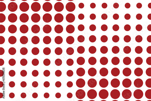 simple abstract seamlees red wine polka dot pattern on white background