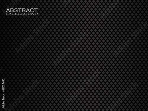 Black metal texture steel background. Perforated metal sheet.