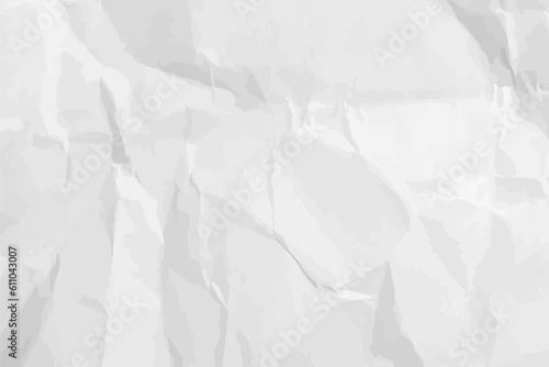 White сlean crumpled paper