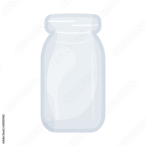 Empty jar for liquid or bulk