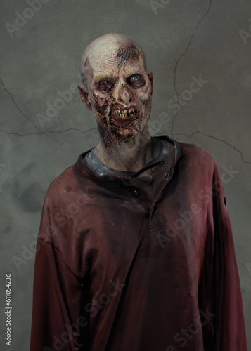 Bloody Rotting Male Zombie 
