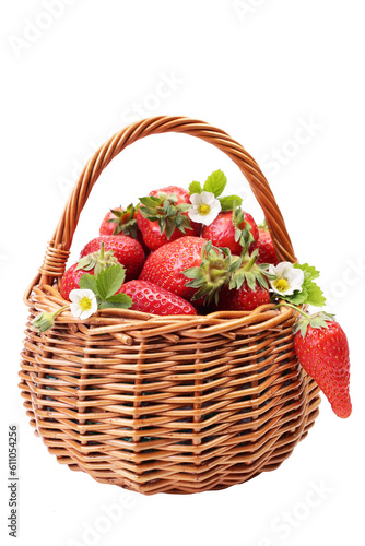 Strawberry fruit isolated 