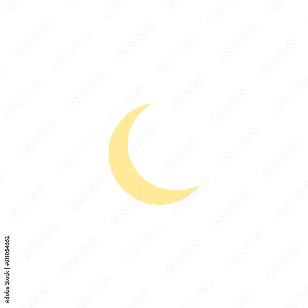 moon icon vector illustration isolated moon icon vector illustration isolated