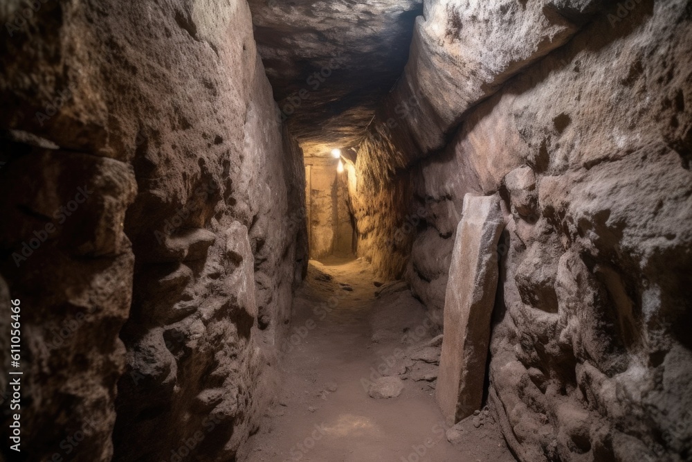 fascinating discovery of hidden passage in ancient ruin, leading to undiscovered chambers, created with generative ai fascinating discovery of hidden passage in ancient ruin, leading to undiscovered chambers, created with generative ai