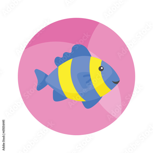 Check this beautifully designed icon of fish, easy to use and download