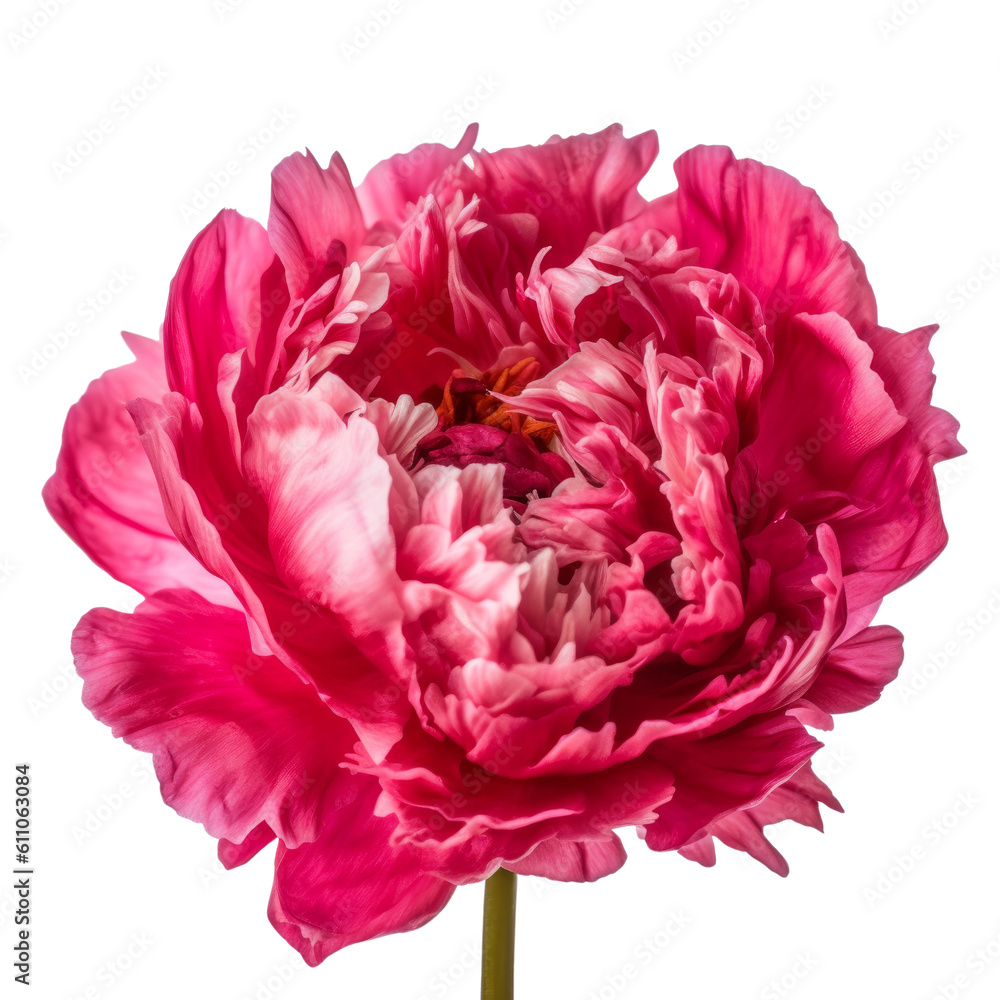 red carnation flower isolated on transparent background cutout red carnation flower isolated on transparent background cutout