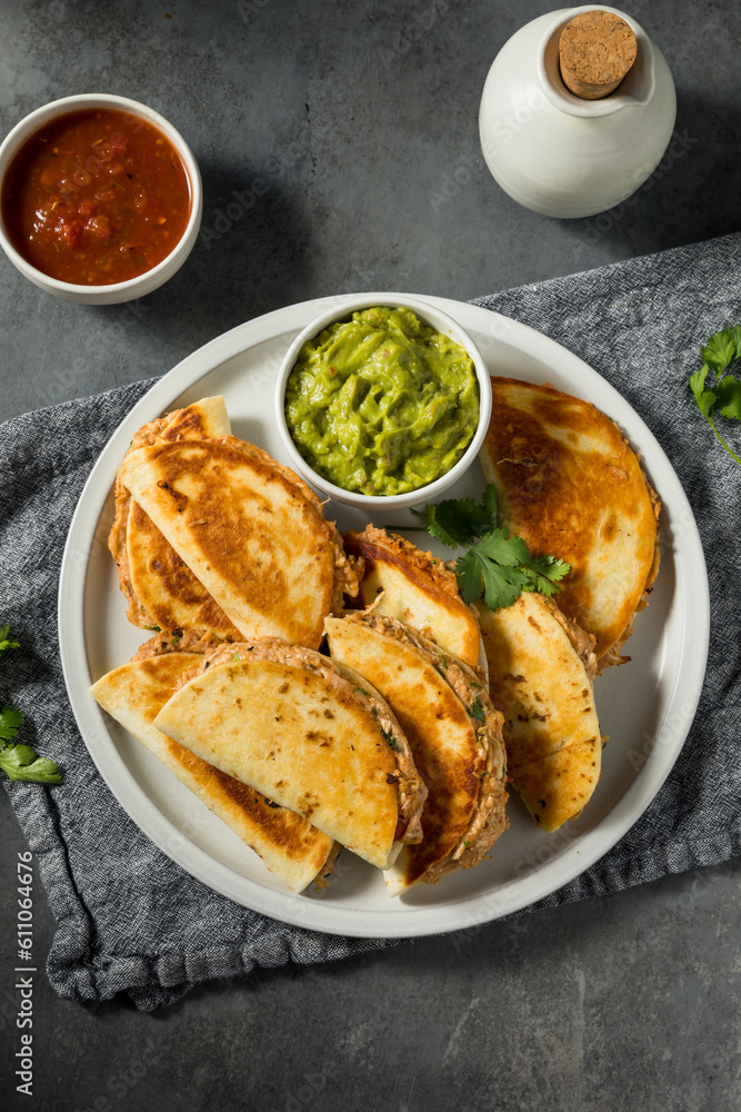 Homemade Mini Chicken Quesadillas Homemade Mini Chicken Quesadillas