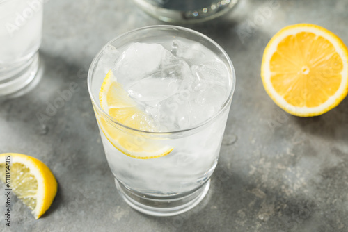 Cold Refreshing Water with Lemon