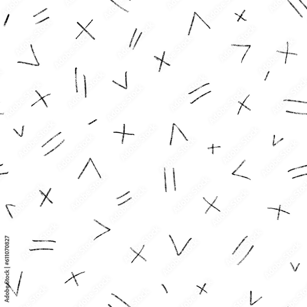 Abstract scribble lines a simple seamless pattern Abstract scribble lines a simple seamless pattern