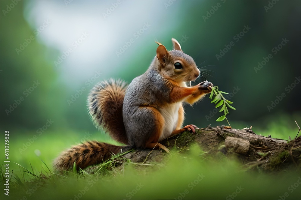 squirrel on a tree generative ai technology squirrel on a tree generative ai technology