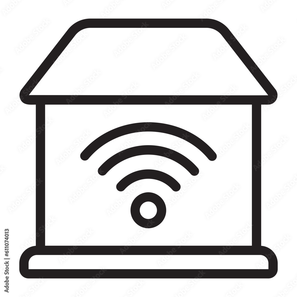 smarthome line icon smarthome line icon