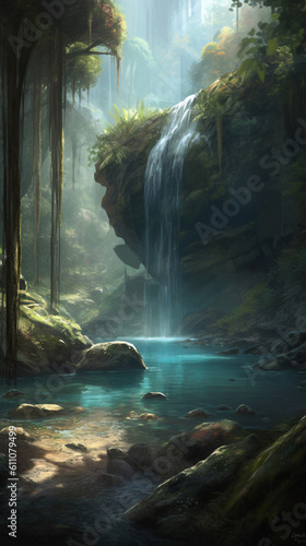 Dreamy Forest Environment