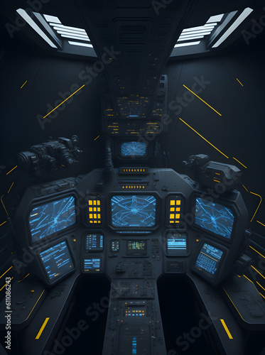 cockpit of a spaceship photo