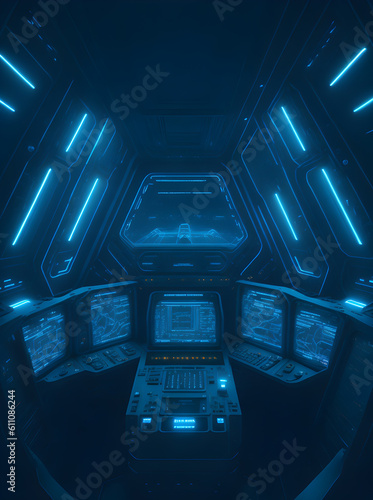 cockpit of a spaceship photo