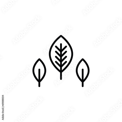 Nature icon design with white background stock illustration