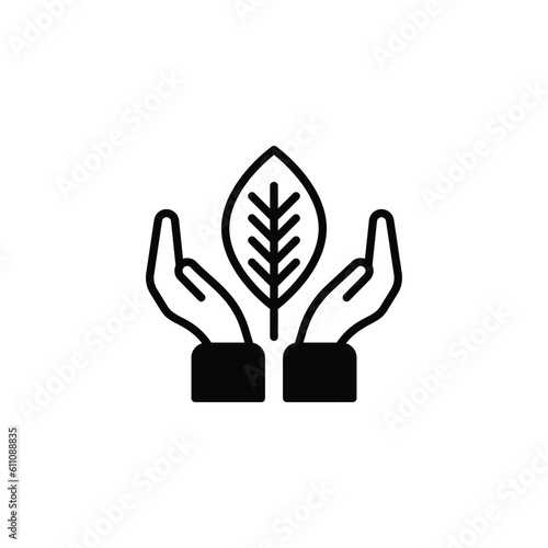 Save The Planet icon design with white background stock illustration