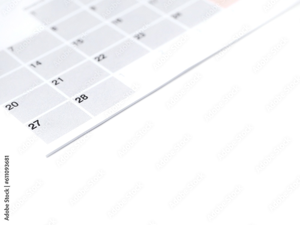 February on a konthly calendar February on a konthly calendar