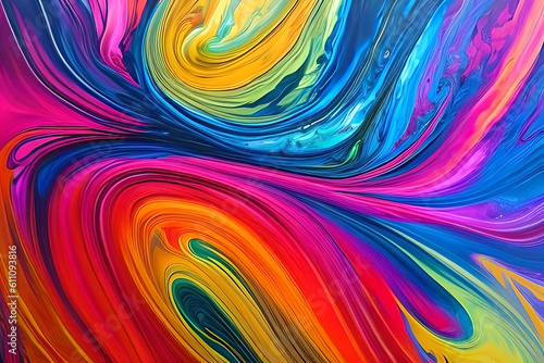  abstract background with swirling, vibrant colors blending together, creating a sense of movement and energy