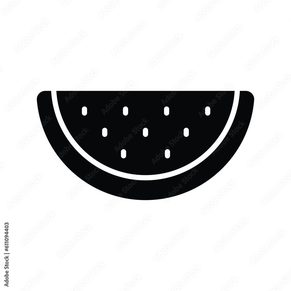Grab this carefully designed icon of watermelon in trendy style, ready to use vector Grab this carefully designed icon of watermelon in trendy style, ready to use vector