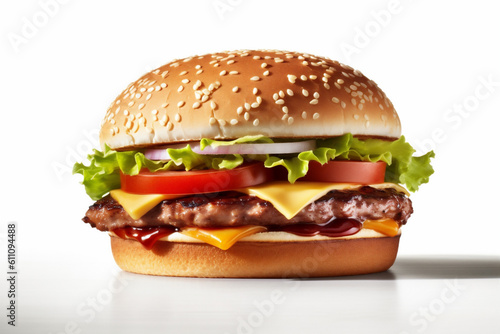 sandwich snack food food hamburger beef burger meat fat fast fast. Generative AI.