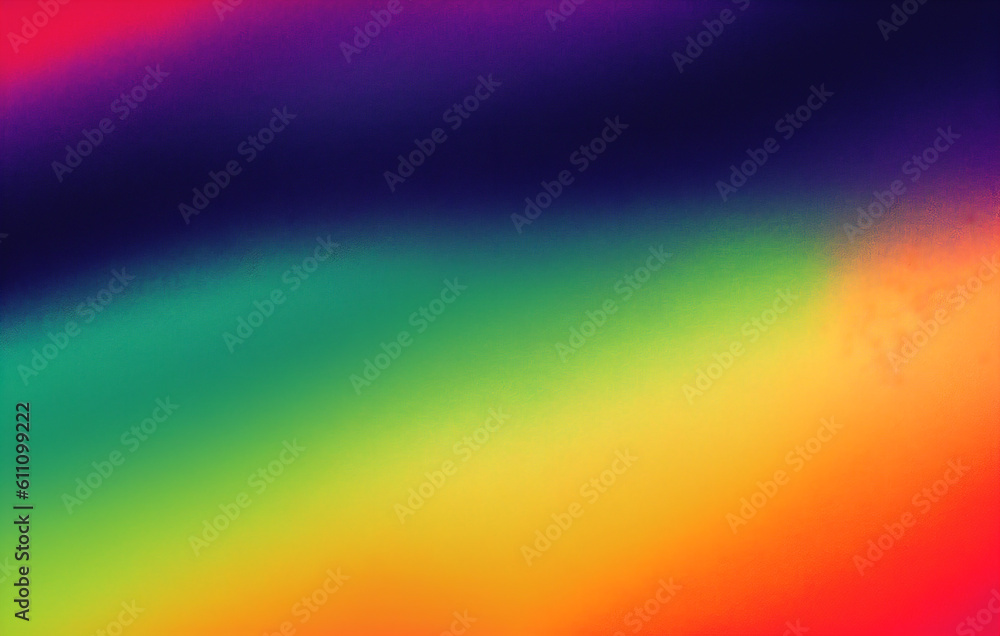 abstract rainbow color background. 3d rendering. Generative AI.
