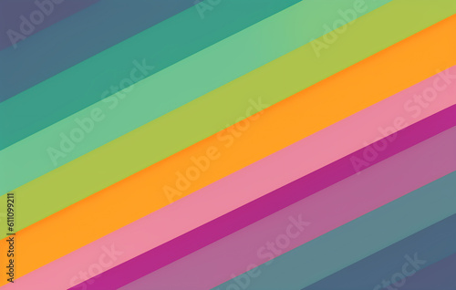 Free Download abstract rainbow color background. 3d rendering. Generative AI. - GFXLoad