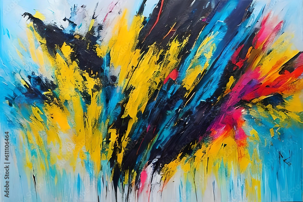abstract background with bold brushstrokes and expressive marks, conveying a sense of energy and emotion, as if capturing a fleeting moment of passion or intensity