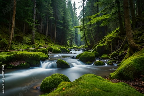 waterfall in the forest