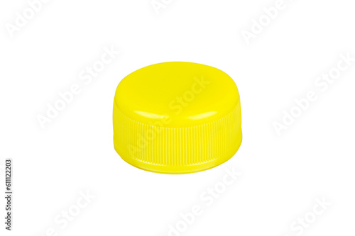 plastic bottle cap, plastic recycling or reuse isolated from background