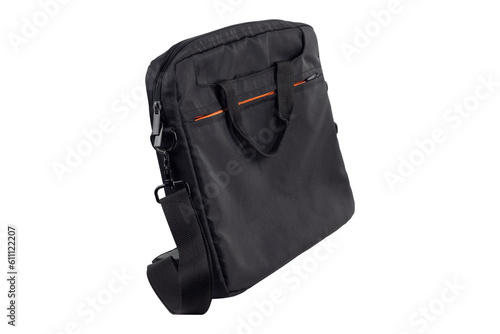 laptop bag isolated from background © Nikolay