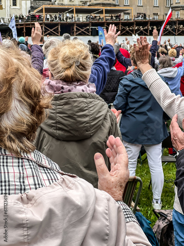 Φωτογραφία Czestochowa, Poland, May 20, 2023: National Congress of Catholic Renewal in the Holy Spirit