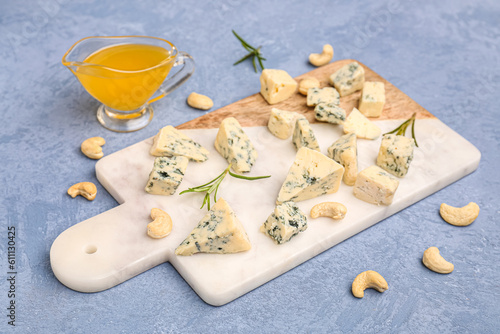 Gourmet blue cheese platter...