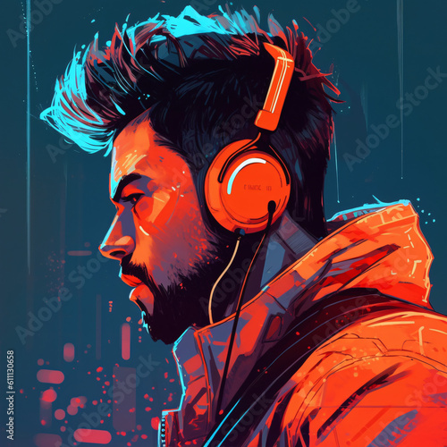 profile dj in action