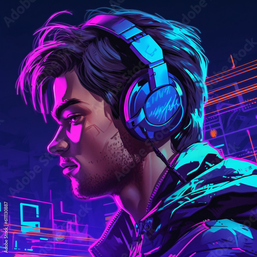 profile dj in action