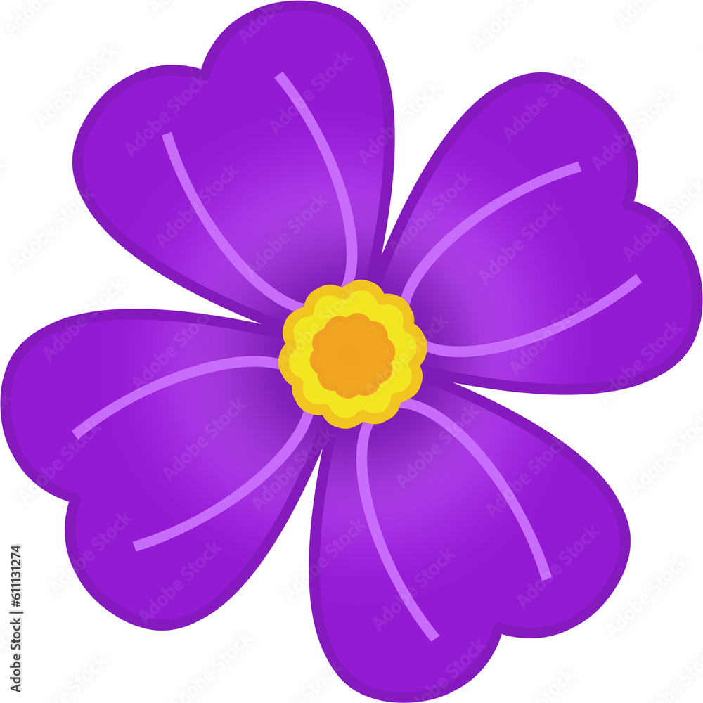 Cartoon scene with plant beautiful colorful flower isolated illustration for children Cartoon scene with plant beautiful colorful flower isolated illustration for children