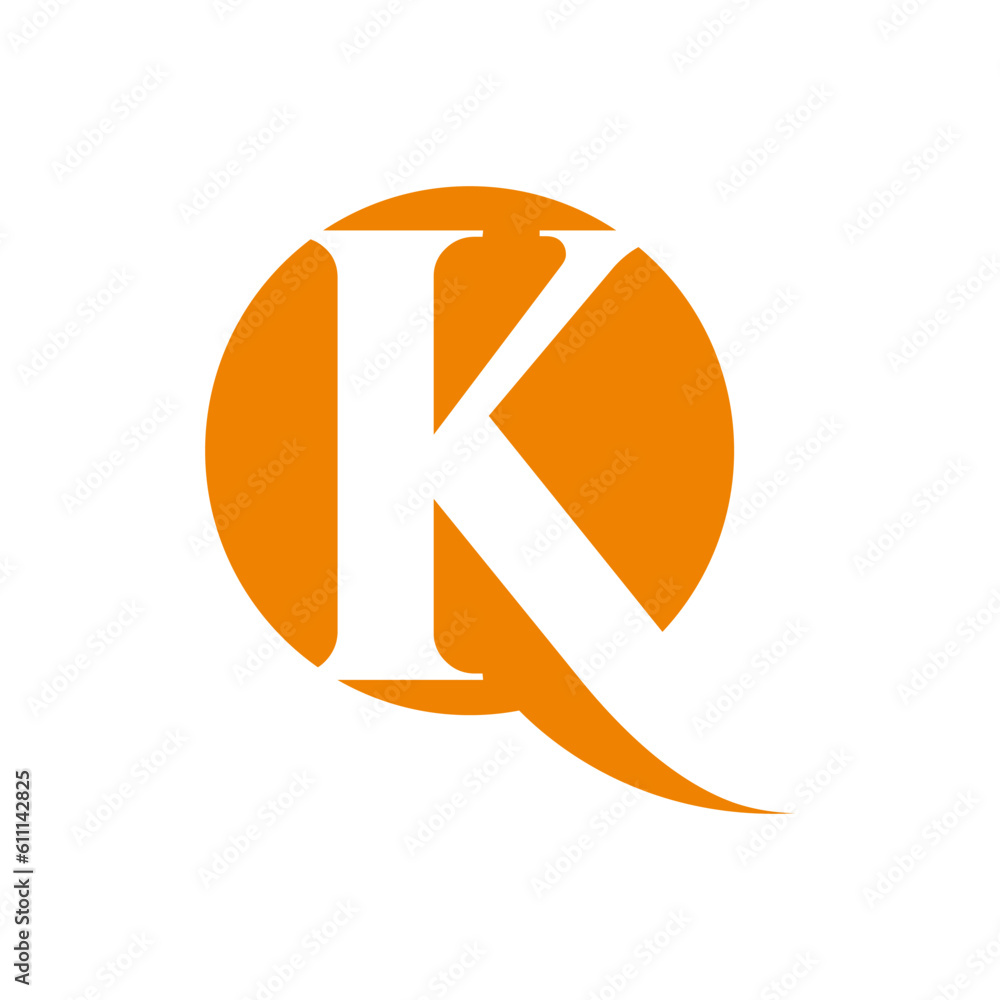 Initial letter K logo design vector Initial letter K logo design vector