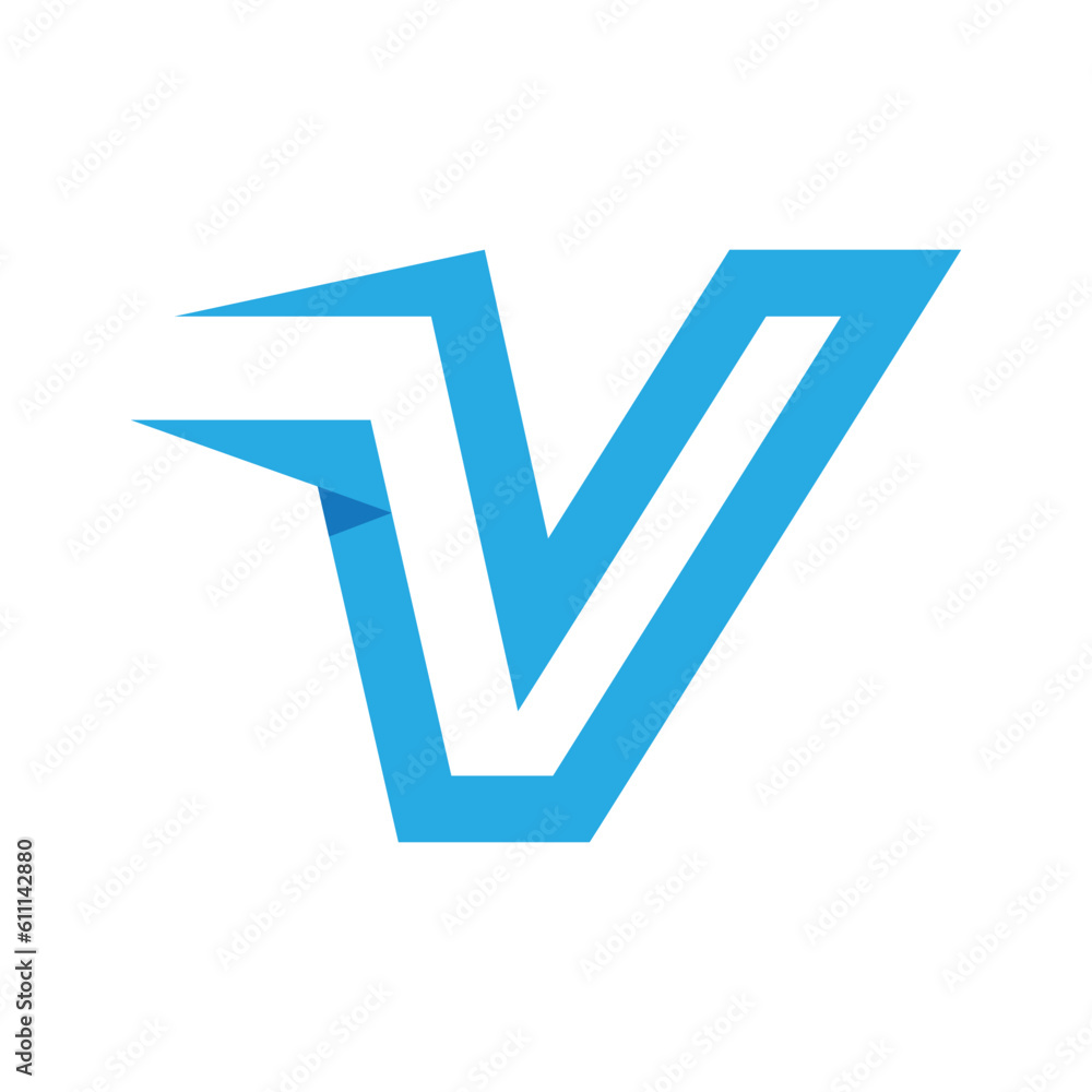 Initial letter V logo Design Vector Initial letter V logo Design Vector
