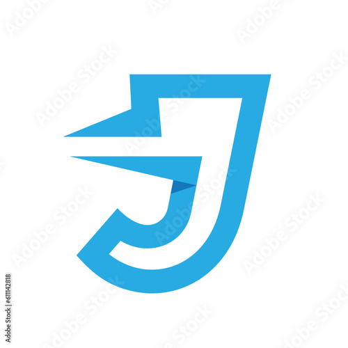 Free Download Initial letter J logo Design Vector - GFXLoad