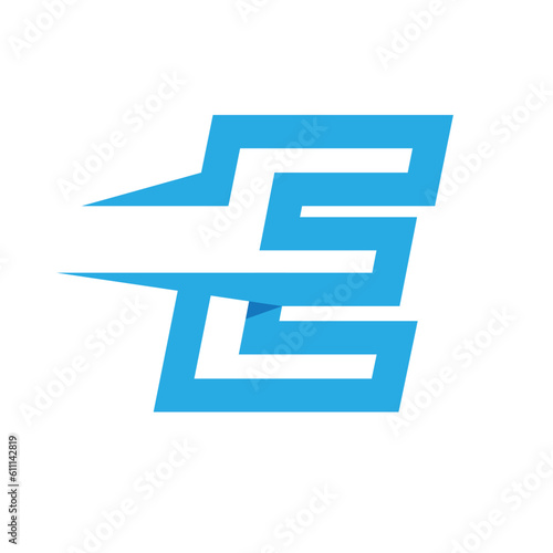 Free Download Initial letter E logo design vector - GFXLoad
